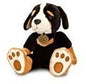 Keel Toys 25cm Forever Puppies Black Puppy - hanrattycraftsgifts.co.uk