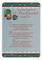 Xpress In Loving Memory Of A Dear Grandad At Christmas Graveside Memorial Card & Holder 5.75" x 4" - hanrattycraftsgifts.co.uk