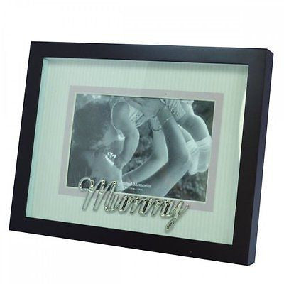 Cherished Memories Glass Photo Frame - Mummy - hanrattycraftsgifts.co.uk