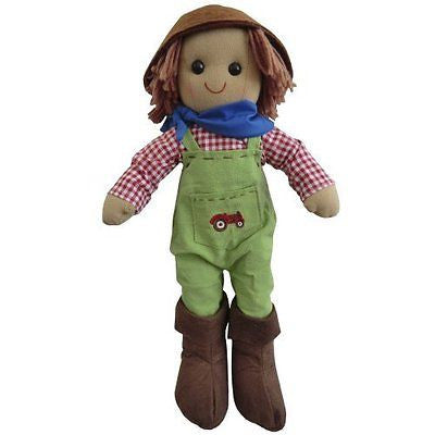 Rag Doll - Tractor - Handmade - Large 40cms - Powell Craft - hanrattycraftsgifts.co.uk
