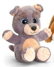 Keel Toys 25cm Sparkle Eyes Schnauzer Soft Toy - hanrattycraftsgifts.co.uk