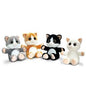 25cm sparkle cats assorted one supplied - hanrattycraftsgifts.co.uk