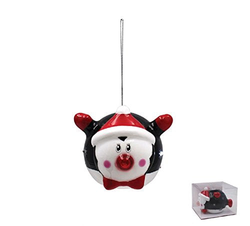 Penguin LED Bauble - hanrattycraftsgifts.co.uk
