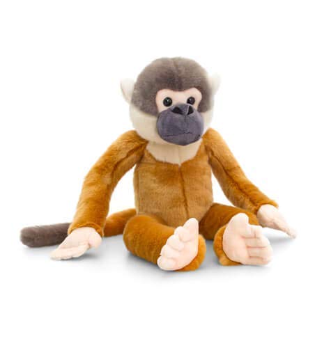 Keel Toys squirrel monkey 30cm - hanrattycraftsgifts.co.uk
