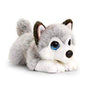 Keel Toys SD2521 Soft Toy Signature Cuddle Puppy Husky, Grey, White - hanrattycraftsgifts.co.uk