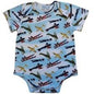 powell craft vintage plane babygrow handmade - hanrattycraftsgifts.co.uk