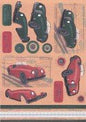 papercraft toppers retro sports - hanrattycraftsgifts.co.uk
