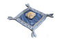 Keel Toys Sleepy Shore Comforter Blanket 30cm - Blue - hanrattycraftsgifts.co.uk