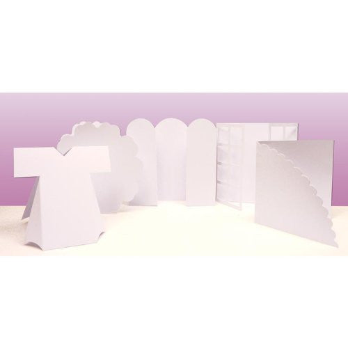 hunkydory ink me luxury shaped cards - hanrattycraftsgifts.co.uk