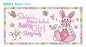 Peel & Sardine "Baby Girl" Door Sign - hanrattycraftsgifts.co.uk