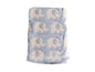 Snuggle Baby Elephant Blanket - Blue - hanrattycraftsgifts.co.uk