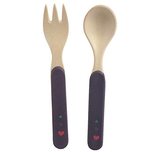 Puckator - Unicorn Eco-Friendly Biodegradable Bamboo Plate/Cutlery Set - hanrattycraftsgifts.co.uk