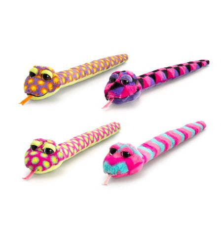 Keel Toys 100 cm Sparkle Eyes purple and Orange Spot - hanrattycraftsgifts.co.uk