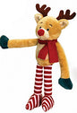 Veka Classic Collection Christmas Hanging Character with Velcro Hands by Keel Toys - REINDEER - hanrattycraftsgifts.co.uk