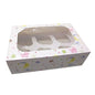 CLUB GREEN Cupcake Box Baby Shower, White, 240 x 165 x 75 mm, Pack of 2 - hanrattycraftsgifts.co.uk