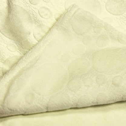 Snuggle Baby Embossed Baby Blanket, Cream, Moses/Crib/Pram - hanrattycraftsgifts.co.uk