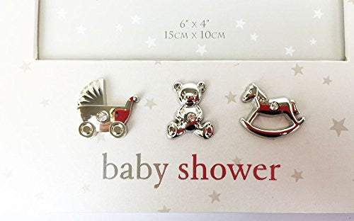 Mum To Be Present Baby Shower Gift Favour Mummy Unisex Keepsake-'Baby Shower' Frame - hanrattycraftsgifts.co.uk
