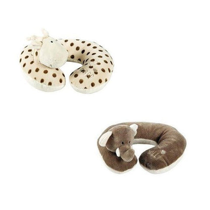 Elli & Raff plush neck Cushion- elephant - hanrattycraftsgifts.co.uk