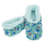 Snoozies Fleece Slippers Girls: Hearts and Owls: Medium (1-2) - hanrattycraftsgifts.co.uk