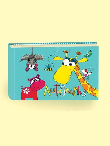 Jungle Autograph Book - hanrattycraftsgifts.co.uk
