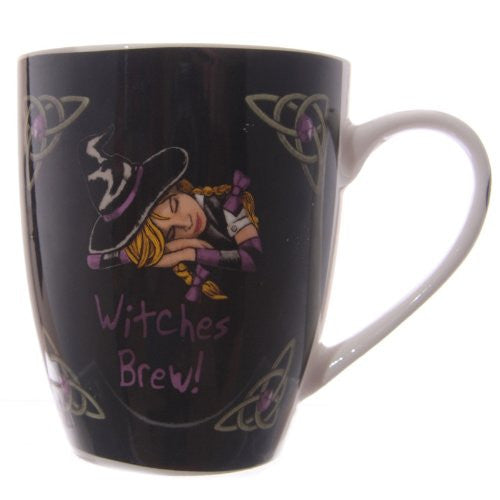 Lisa Parker Witches Brew Bone China Mug - hanrattycraftsgifts.co.uk