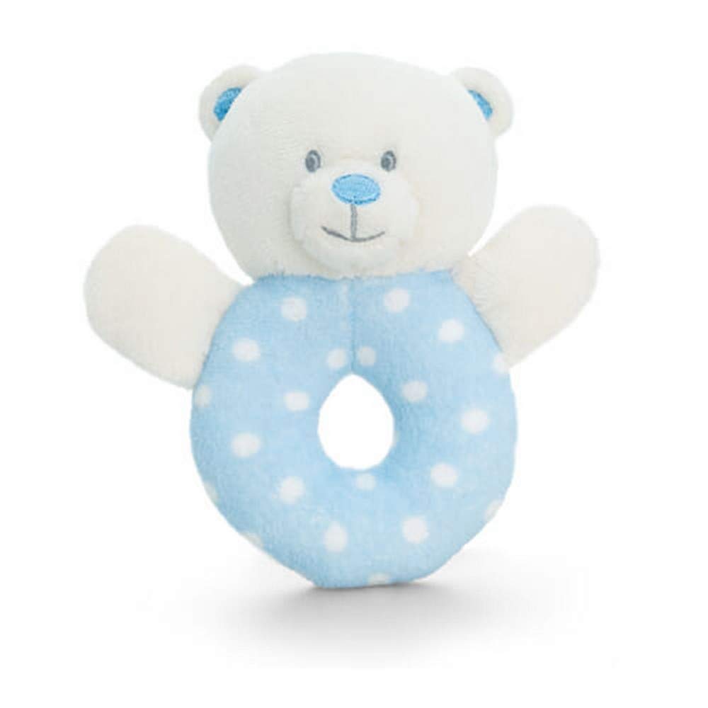 Keel Toys Baby Bear Ring Rattle - hanrattycraftsgifts.co.uk