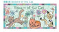 Peel & Sardine "Beware Of The Cats" Door Sign - hanrattycraftsgifts.co.uk