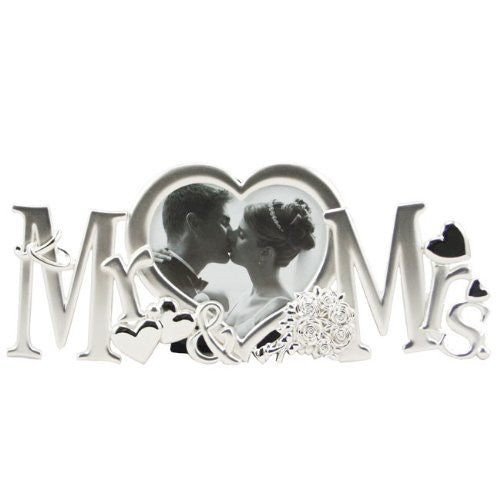 Mr and Mrs Photo Frame by Photo Frames - hanrattycraftsgifts.co.uk