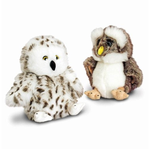New Beautiful Owl Soft Toy 18cm (Assorted Styles) by Keel Toys - hanrattycraftsgifts.co.uk