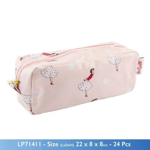 Pink 1950s Vintage Inspired Artwork Cosmetics Bag - hanrattycraftsgifts.co.uk