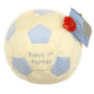 Lovely soft 12cm 'Baby's 1st Football' - hanrattycraftsgifts.co.uk