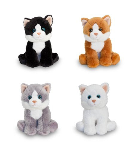 keel toys sitting cats one supplied at random 16cms - hanrattycraftsgifts.co.uk