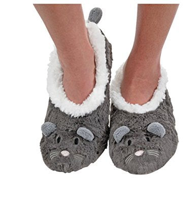 New Style Ladies Animal Snoozies Super Soft Slippers - hanrattycraftsgifts.co.uk