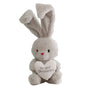 Christening Bebunni Rabbit With Heart - hanrattycraftsgifts.co.uk