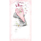 Me To You Bear Mum Holding Large Heart Mother's Day Card - hanrattycraftsgifts.co.uk
