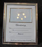 Silver Photo Frame - Christening - Juliana Collection - hanrattycraftsgifts.co.uk