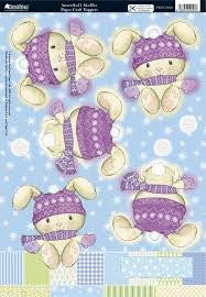 snowball mollie papercraft toppers - hanrattycraftsgifts.co.uk