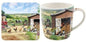 Farm House Scene Mug and Coaster Set Boxed lp94753