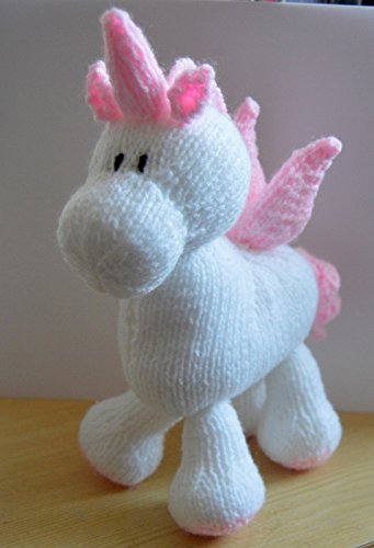 Knitting Pattern - Stardust the Unicorn Soft Toy Pattern - hanrattycraftsgifts.co.uk