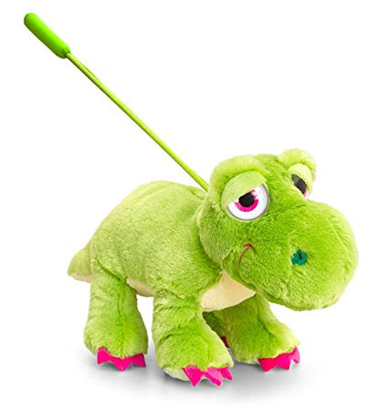 Keel Toys 25cm Hugasaurus On Lead With Sound 4 Asstd - hanrattycraftsgifts.co.uk