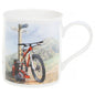 Red Bike Fine Bone China Mug - hanrattycraftsgifts.co.uk