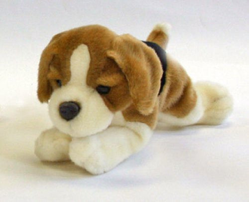 Fabulous Keel Toys 30cm Laying Puppy Dog - hanrattycraftsgifts.co.uk