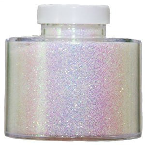 Large White Glitter Pots (60gm) - hanrattycraftsgifts.co.uk