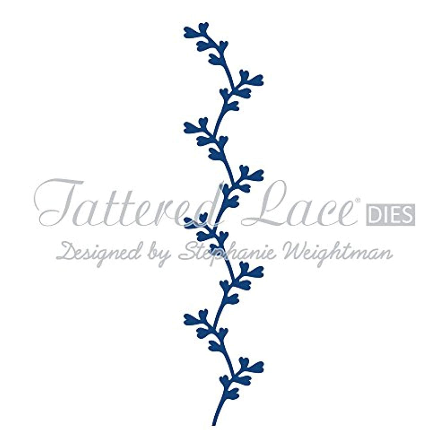 Sweetheart Fern: Tattered Lace Metal Die Paper Card Stephanie Weightman - hanrattycraftsgifts.co.uk