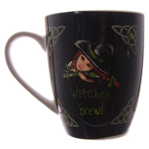 Lisa Parker Witches Brew Bone China Mug - hanrattycraftsgifts.co.uk