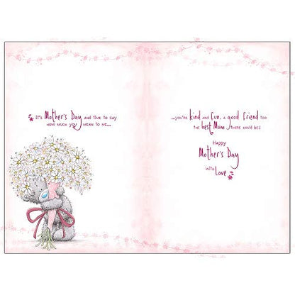 Me To You - Mum from Your Daughter - Handmade Mother's Day Card - hanrattycraftsgifts.co.uk