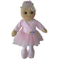 Handmade Ballerina Rag Doll Pretty In Pink - hanrattycraftsgifts.co.uk