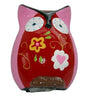 Pink Floral Brightly Coloured Money Box/Piggy Bank Ideal Gift - hanrattycraftsgifts.co.uk