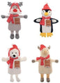 Country Club Winter Warmers Hot Water Bottle with Cover - Assorted one at random