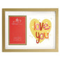 Widdop Bingham Love You 6" X 4" 3D Photo Frame Talking Pictures Christmas Birthday Gift Ideas - hanrattycraftsgifts.co.uk